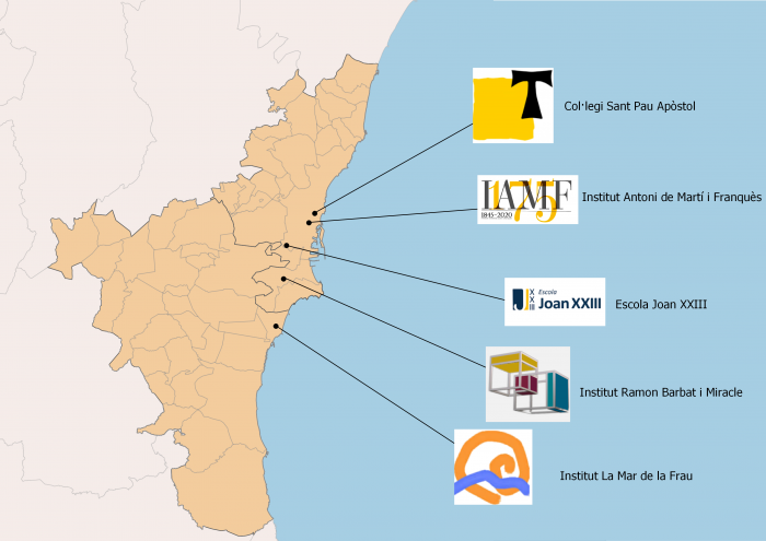 Ambit territorial EMOPCLIM: Camp de Tarragona